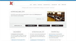 Desktop Screenshot of halle-waehlt.de